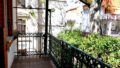 Blick vom Balkon
