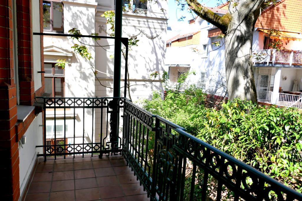 Blick vom Balkon