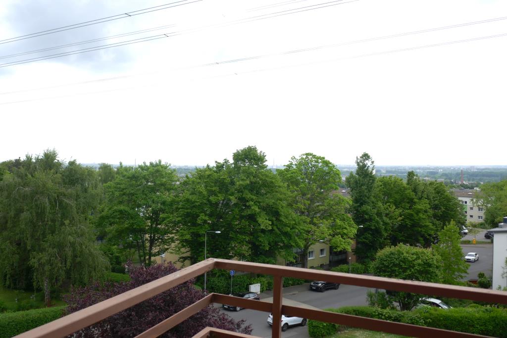 Blick vom Balkon