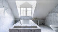 Badezimmer Dachgeschoss