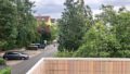 Blick vom Balkon