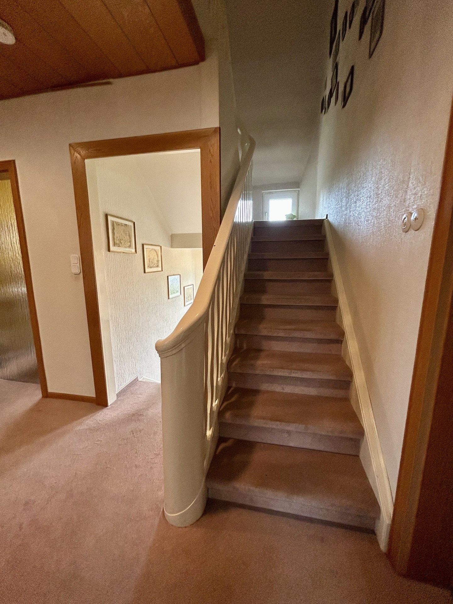 obere Treppe