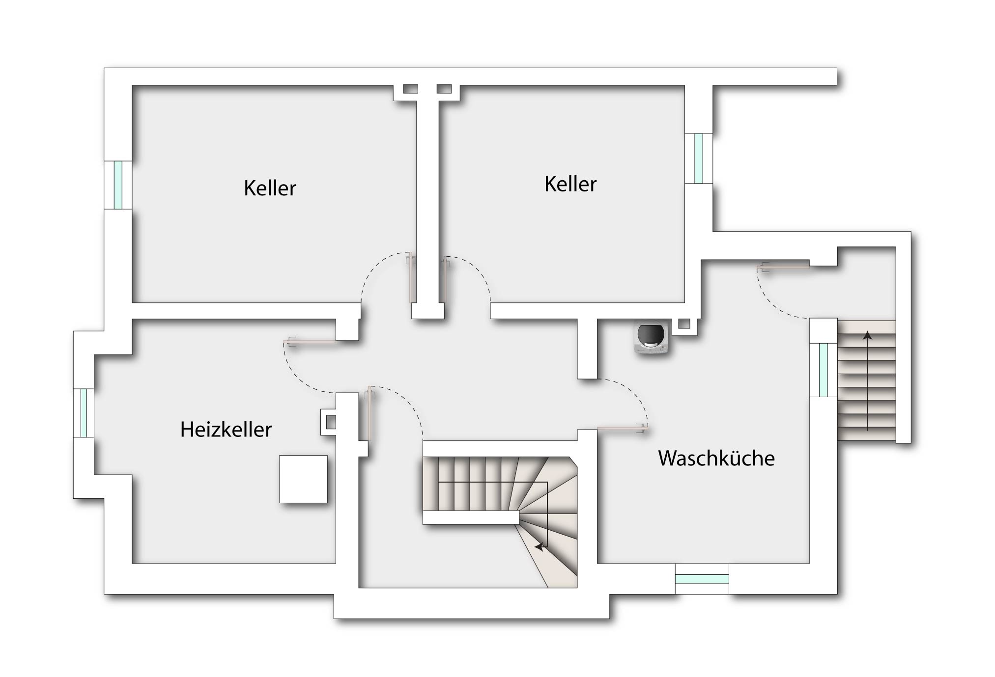 Grundriss Keller