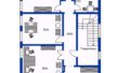 Grundriss Büroetage Obergeschoss