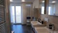Badezimmer Büroetage (Quelle: Volksbank Rhein-Nahe-Hunsrück eG)