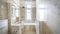 Badezimmer mit Carrara Marmor