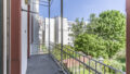 Balkon in den Innenhof