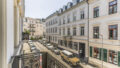 Blick vom Balkon