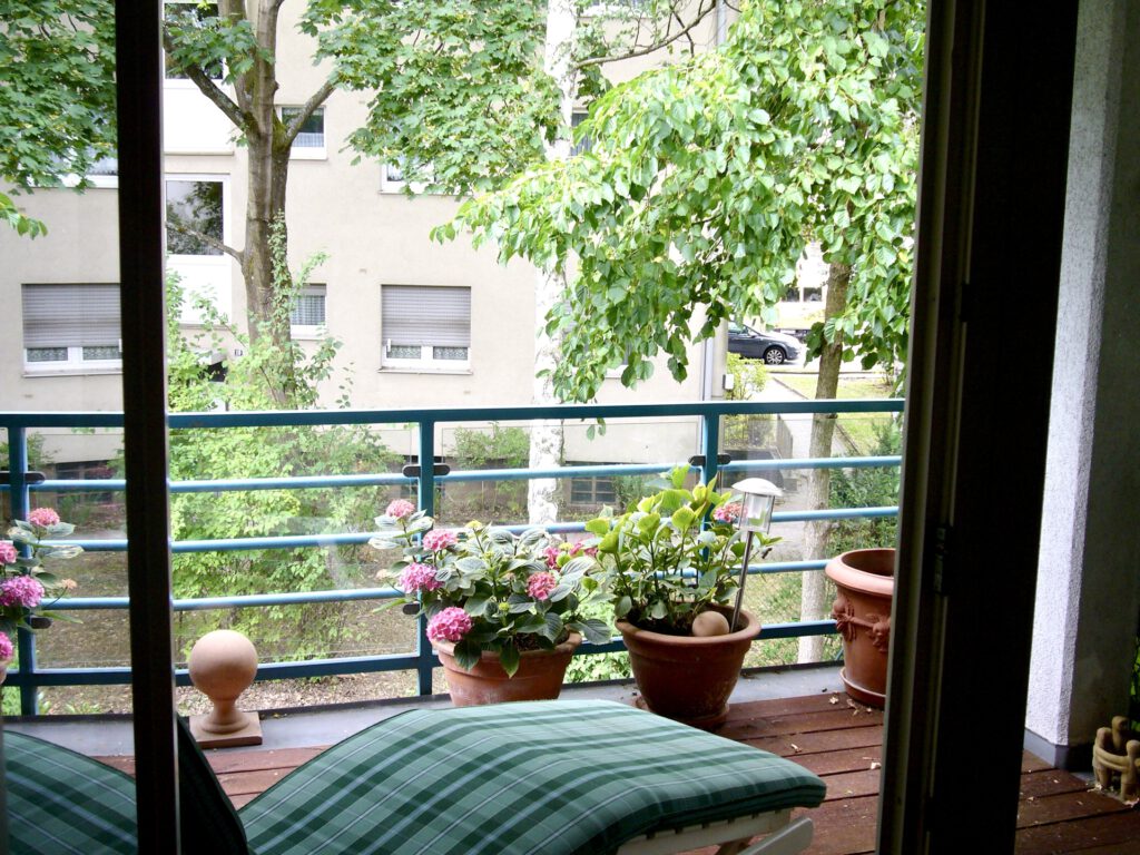 Balkon Ausblick
