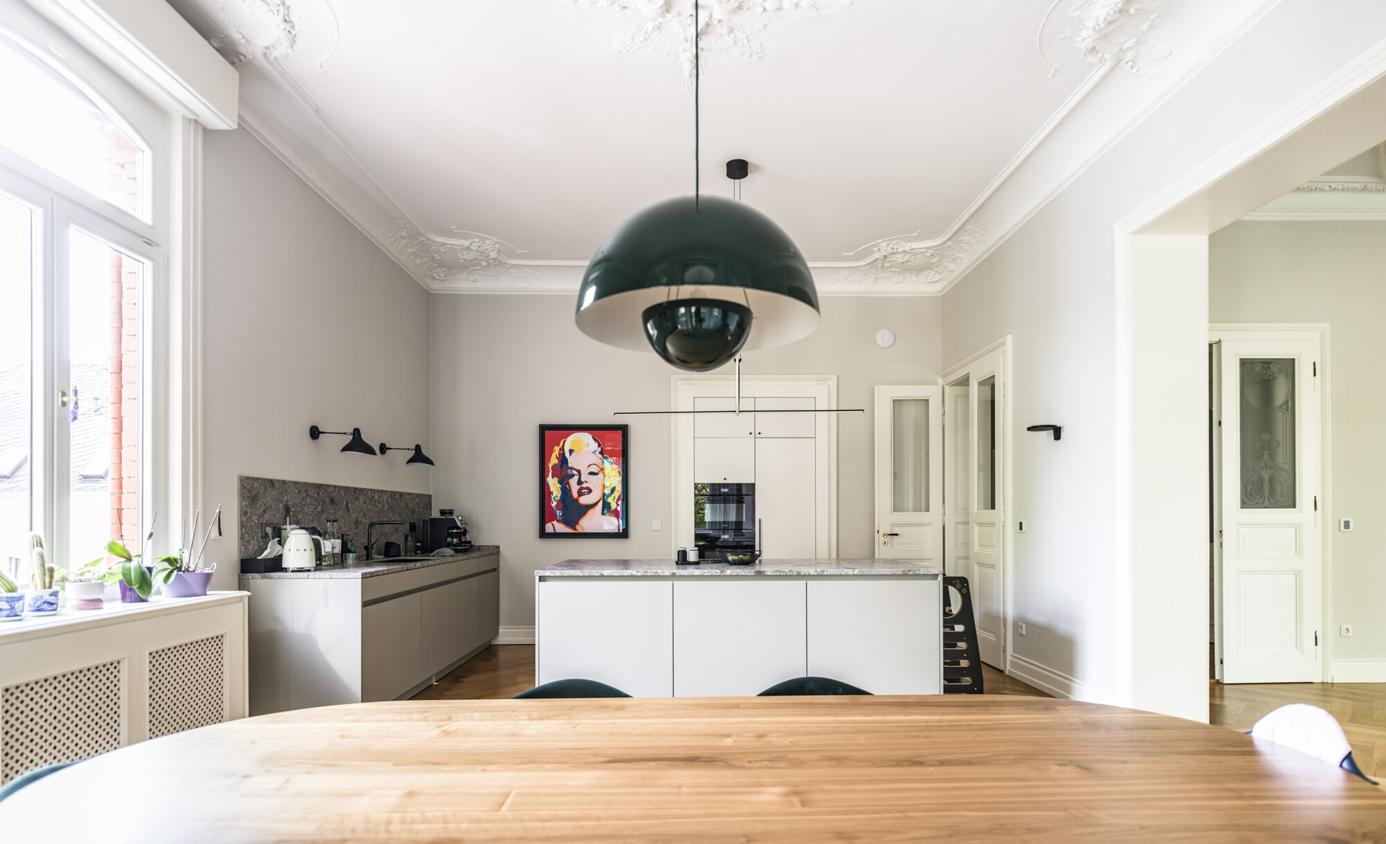 Blick Esszimmer - Küche