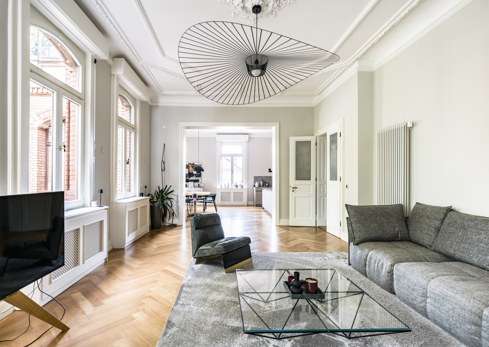 Blick Wohnzimmer - Esszimmer