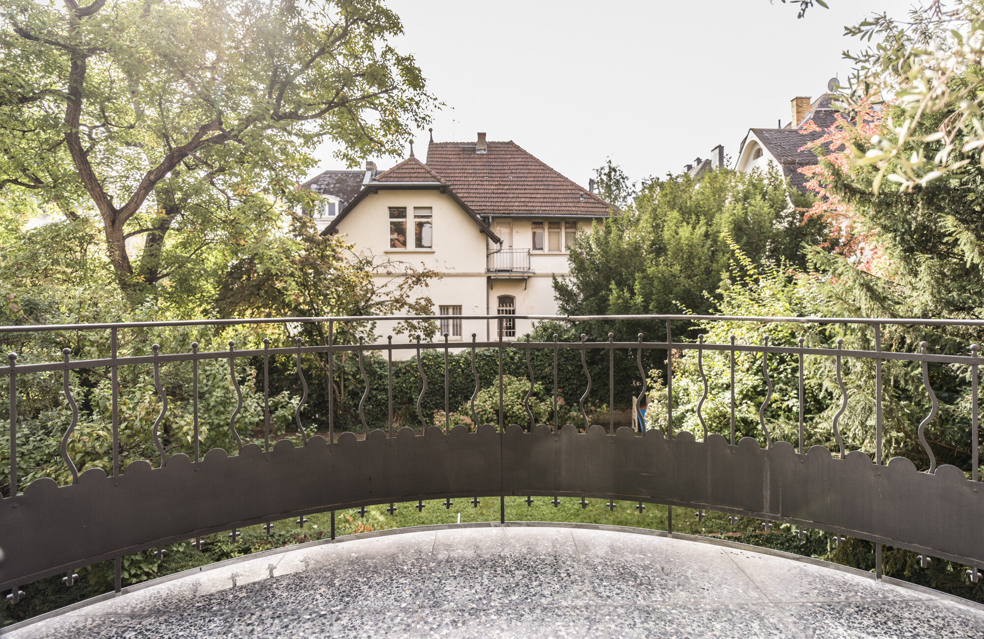 Balkon zum Garten